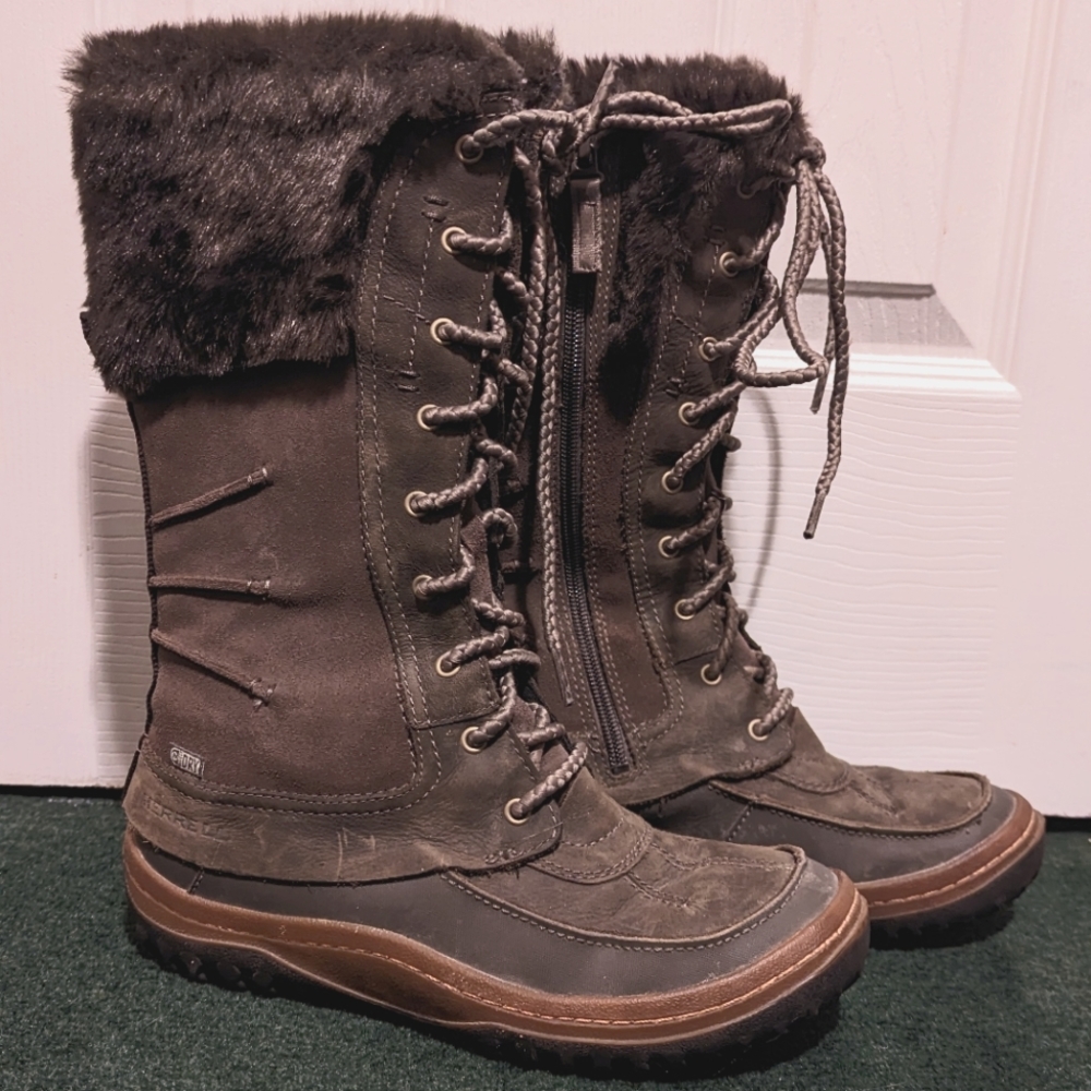 Merrell Decora Prelude Waterproof Winter Boots - Women's Size 8